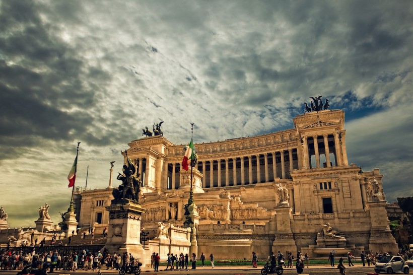 意大利罗马建筑风景图片