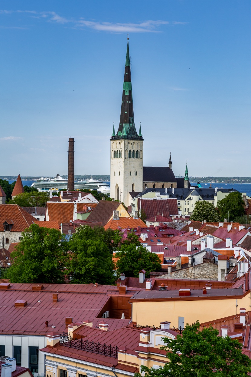 爱沙尼亚首都塔林风景图片