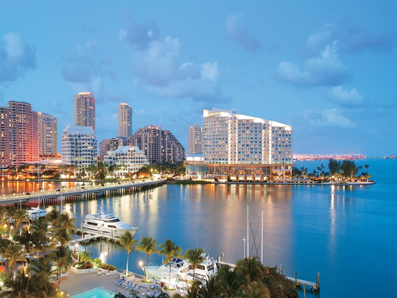美国迈阿密城市风景图片