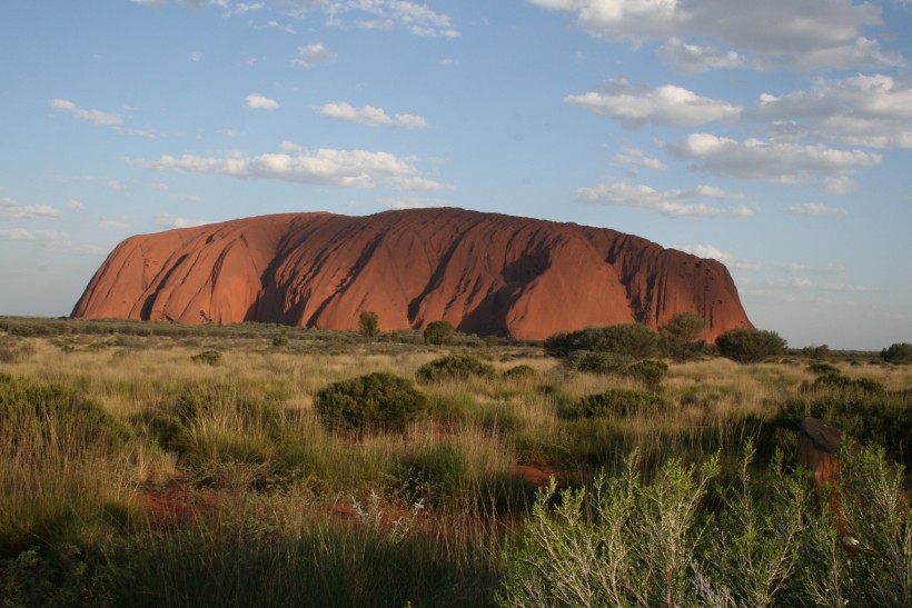 澳大利亚艾尔斯岩石自然风景图片