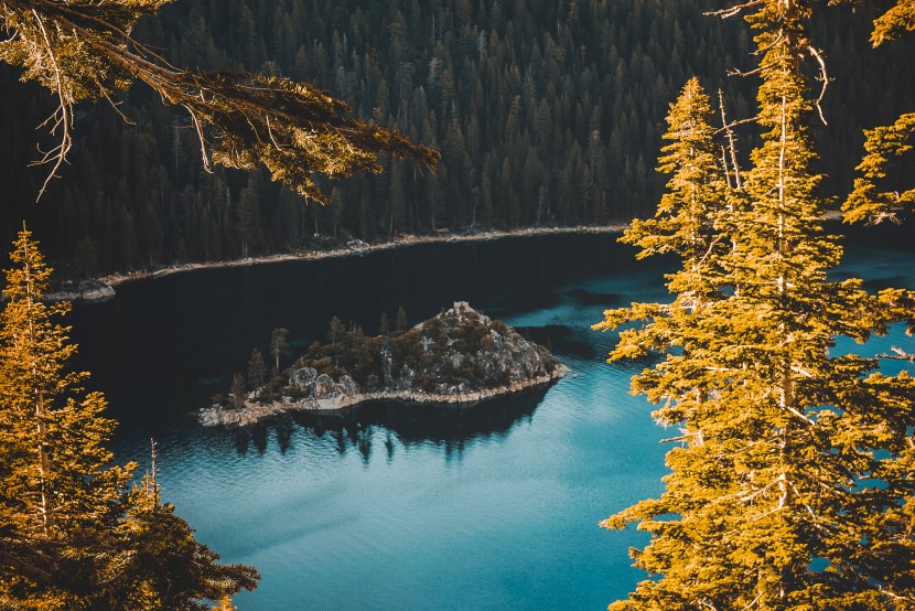美国塔霍湖风景图片