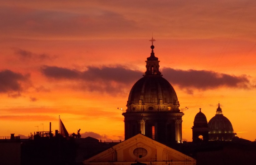 欧洲梵蒂冈建筑风景图片