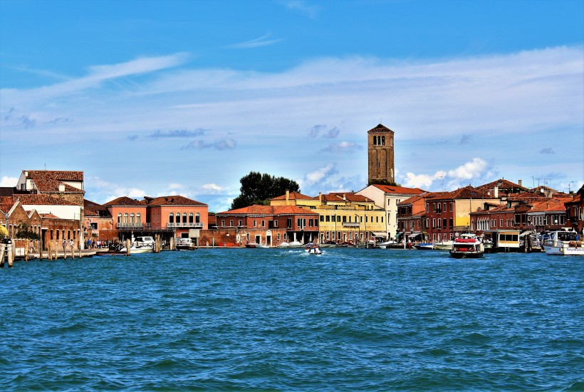 意大利威尼斯穆拉诺岛建筑风景图片