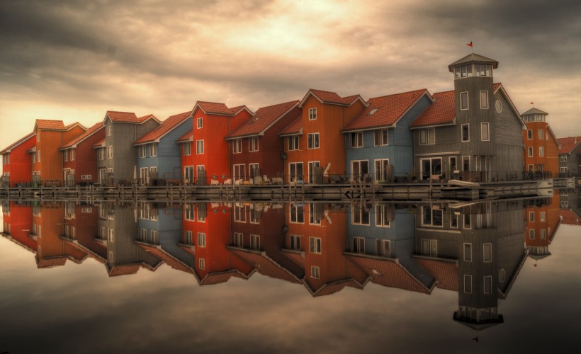 荷兰城市风光图片