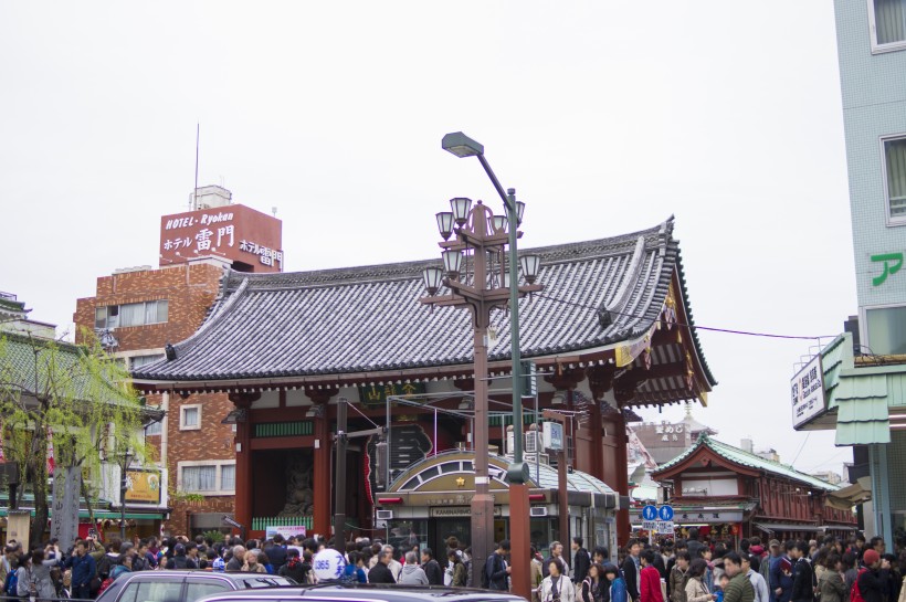 日本浅草寺的图片