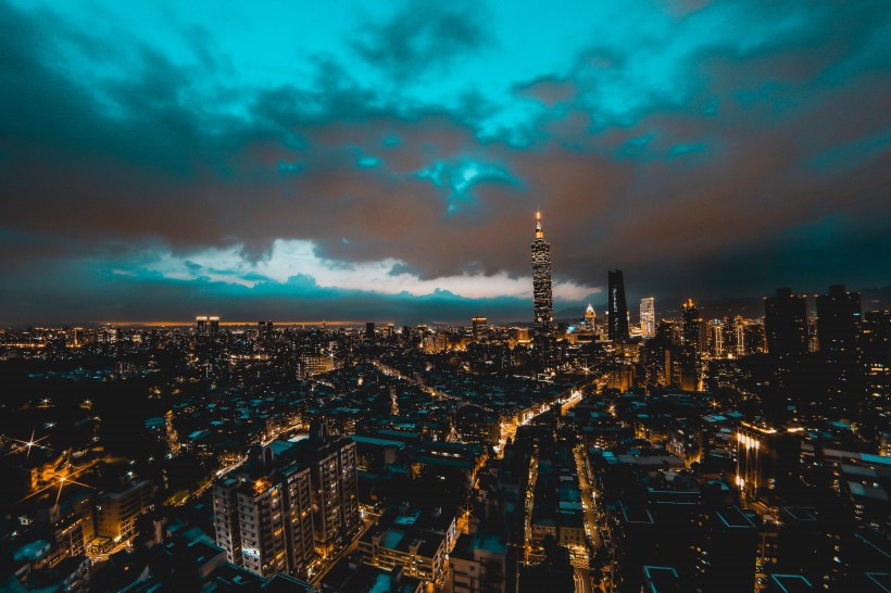 台湾台北市风景图片