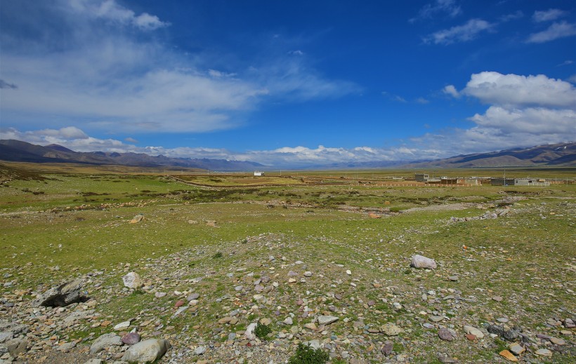 西藏当雄草原风景图片