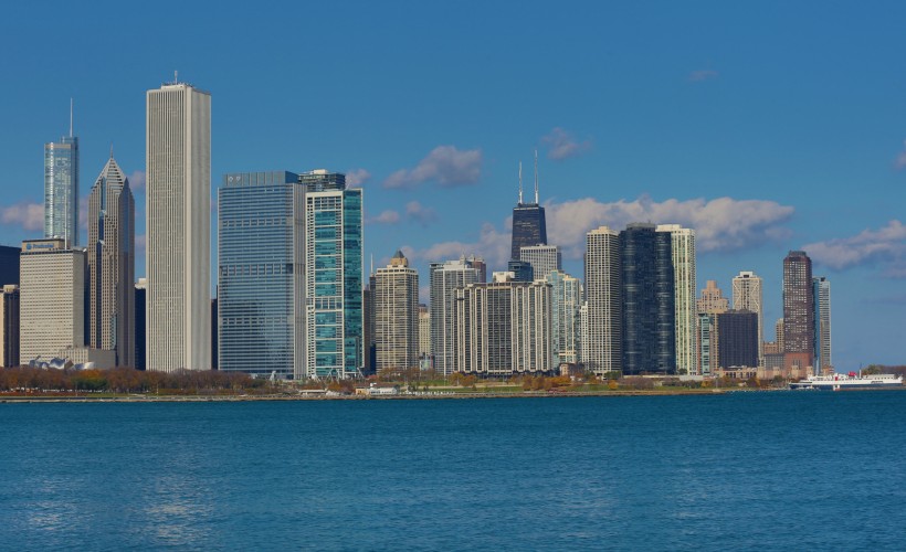 美国芝加哥风景图片