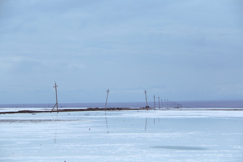 青海茶卡盐湖风景图片