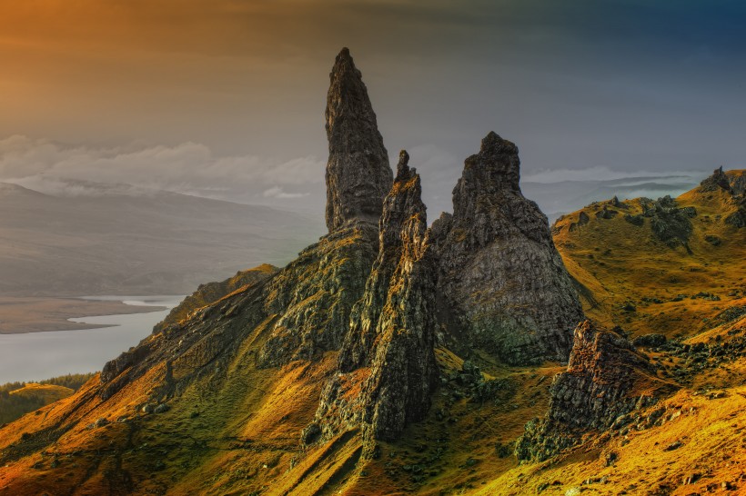 苏格兰斯凯岛风景图片