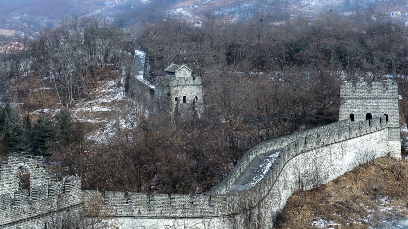 辽宁虎山长城风景图片