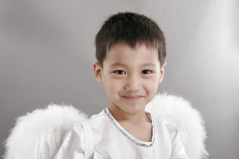 天使男孩图片