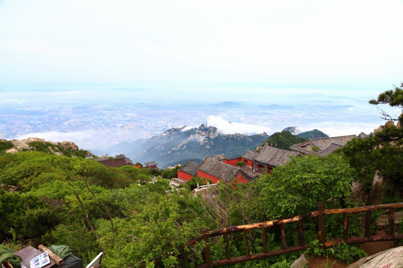 山东泰山风景图片  