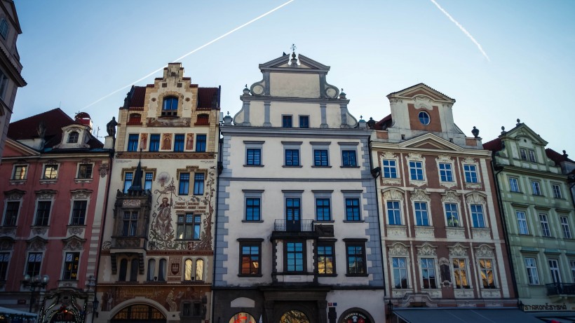捷克首都布拉格风景图片