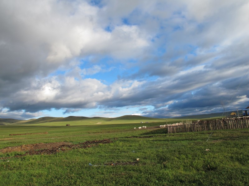 内蒙古呼伦贝尔草原风景图片