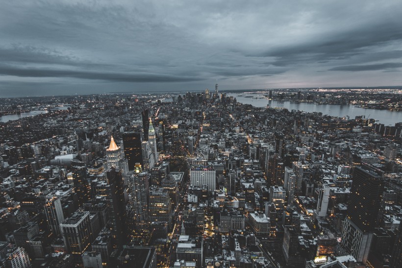 美国纽约城市风景图片