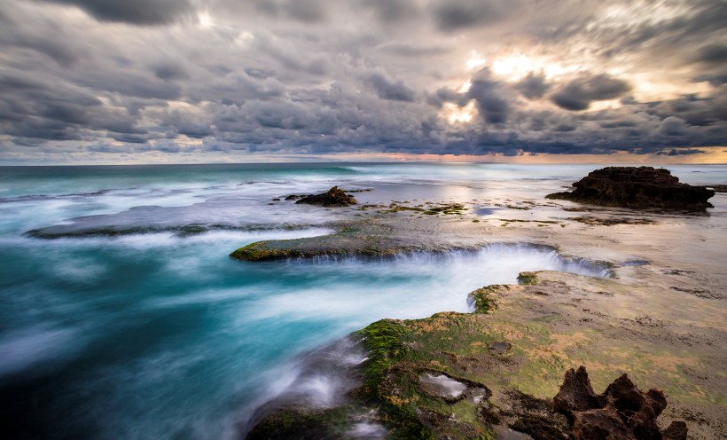 澳大利亚摩林顿半岛海滩风景图片
