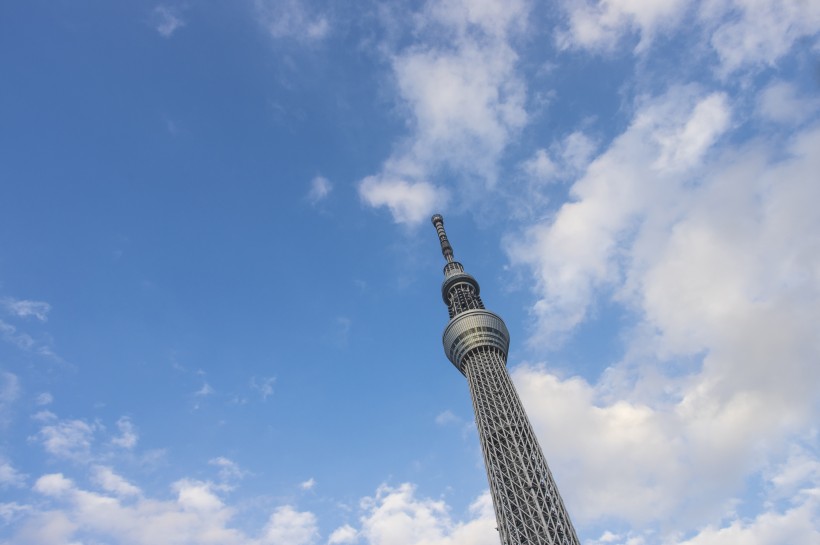 日本东京晴空塔的图片