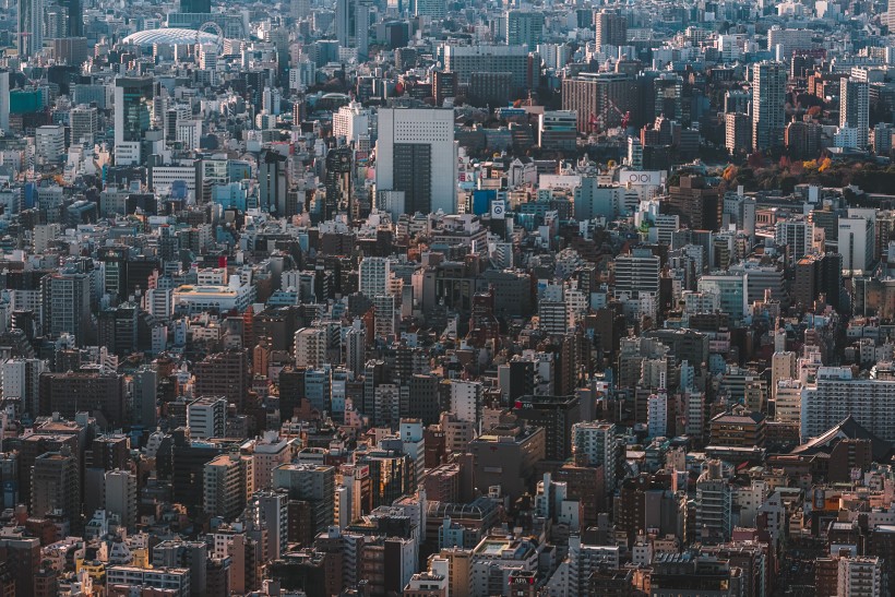 日本东京城市风景图片