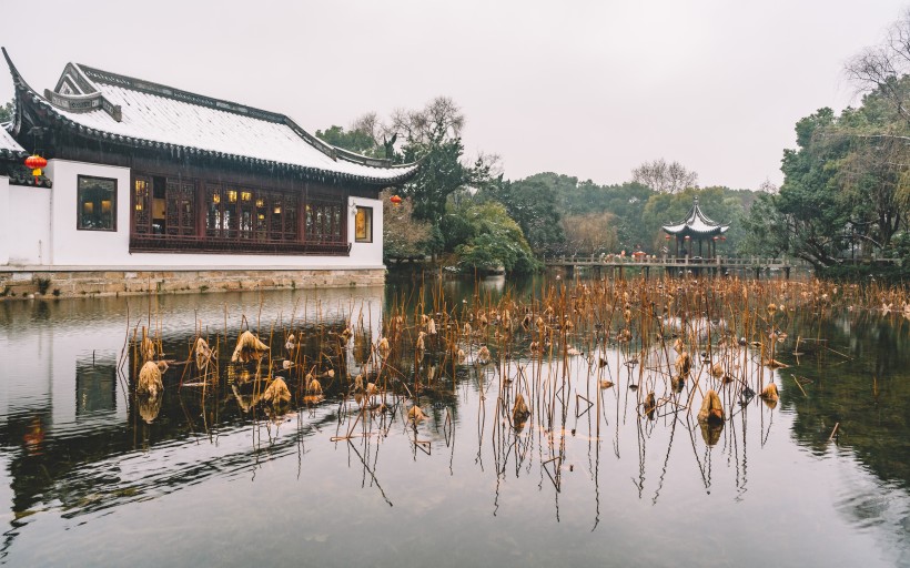中国古典园林建筑风景图片
