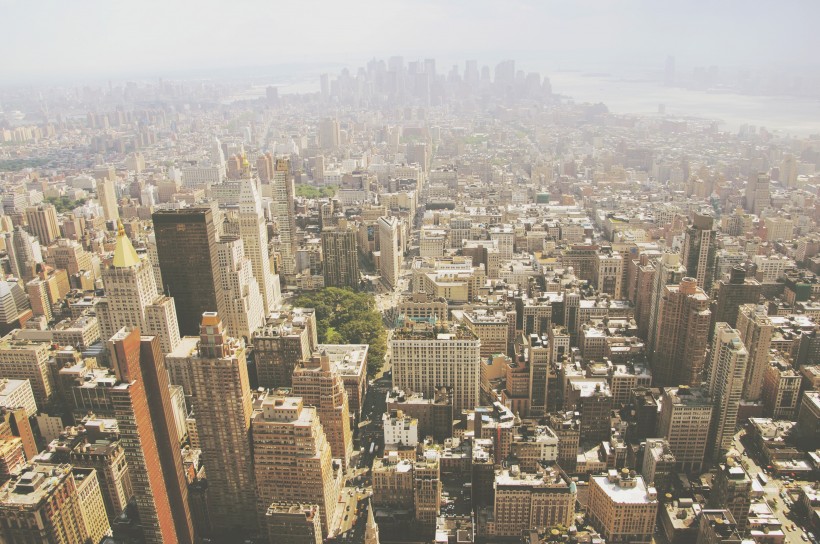 美国纽约曼哈顿城市建筑风景图片