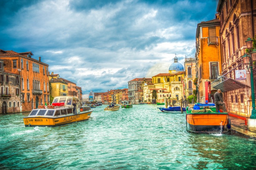 意大利威尼斯水城风景图片