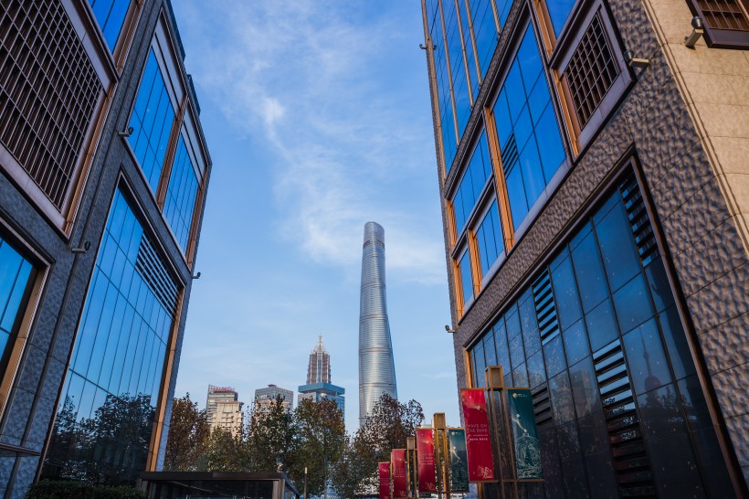 上海外滩金融中心建筑风景图片