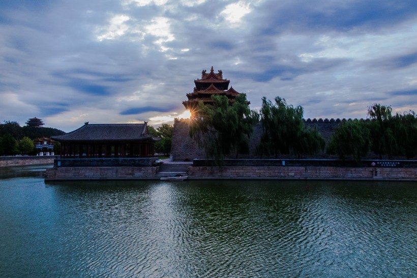 北京紫禁城角楼图片