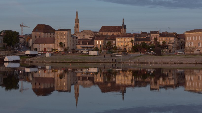 法国多尔多涅省建筑风景图片
