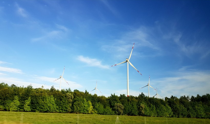 风力能源发电图片