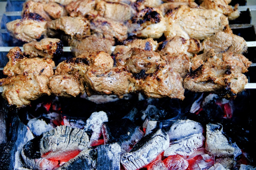 土耳其烤肉串图片