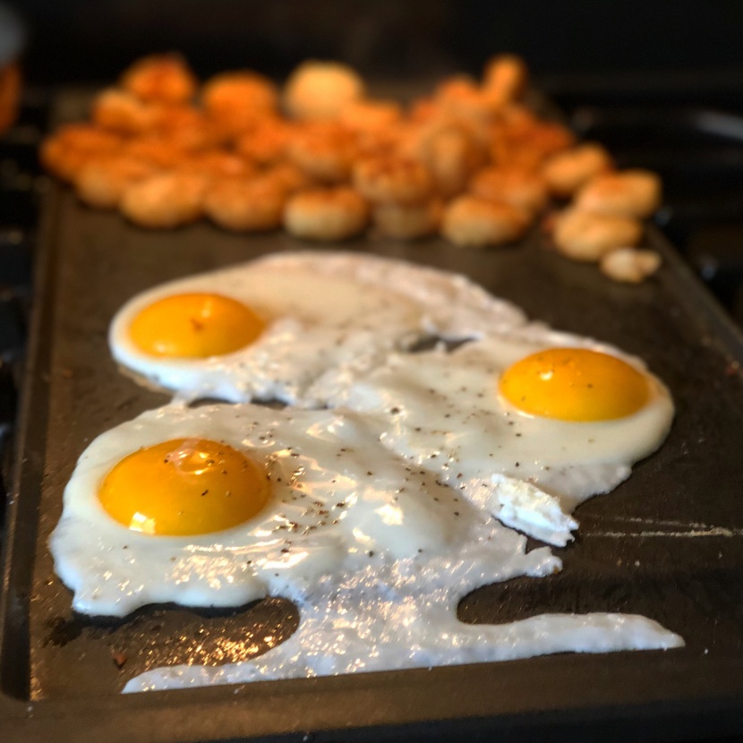 营养美味的早餐煎蛋图片