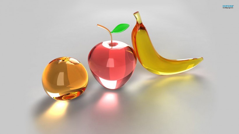 玻璃水果设计图片