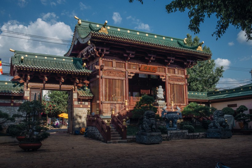 越南的寺庙图片