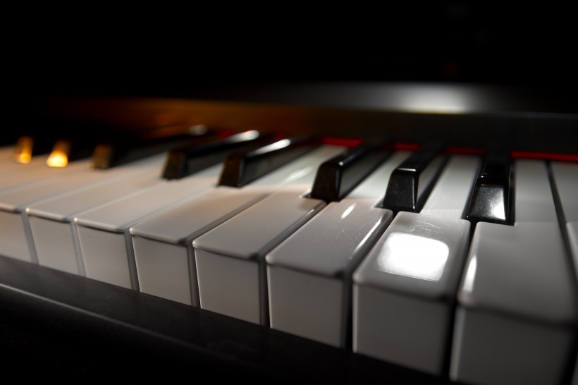 钢琴琴键素材图片