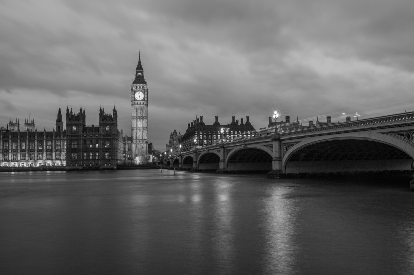 英国伦敦大本钟图片