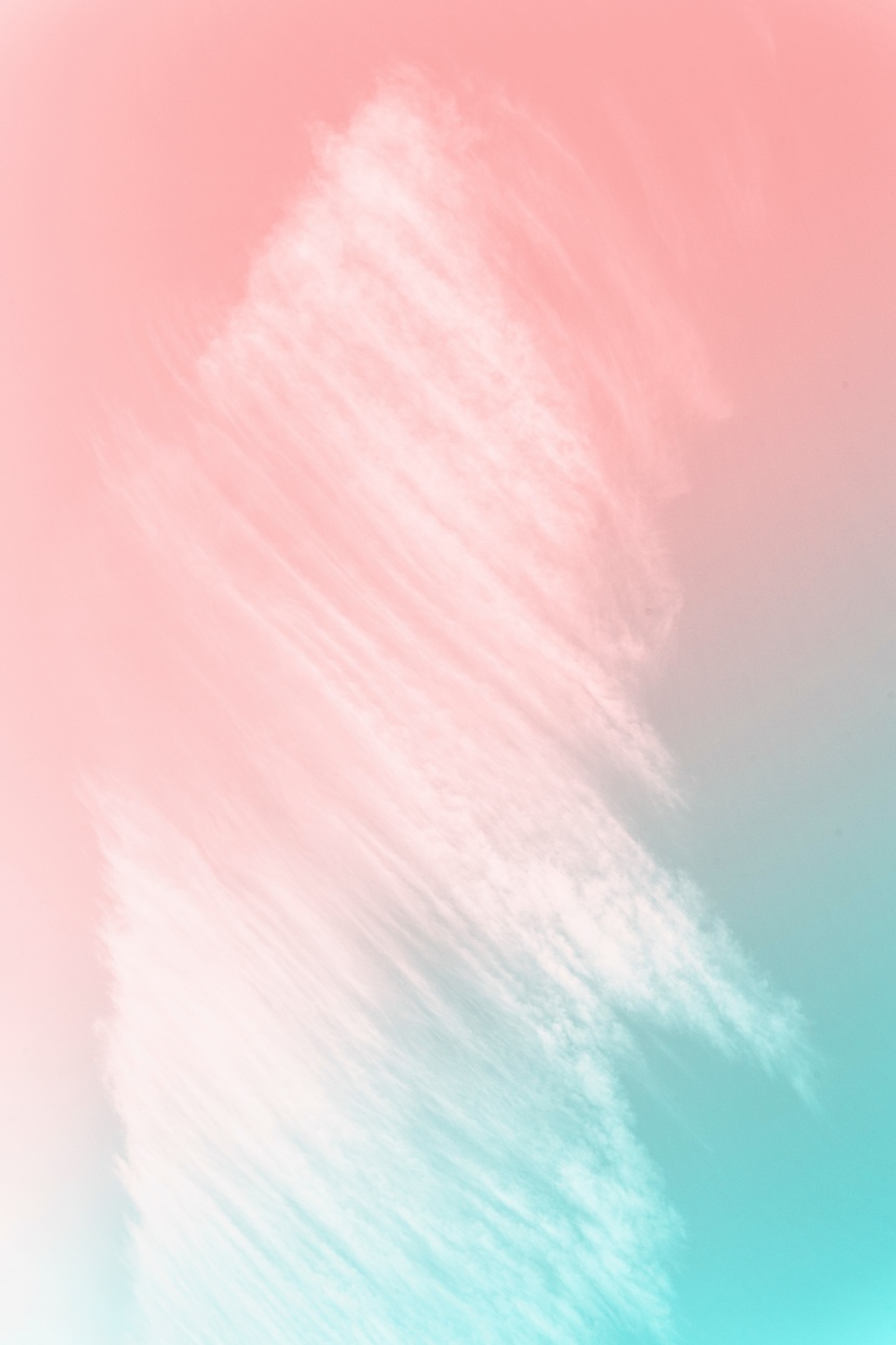 有创意的粉色云雾素材图片