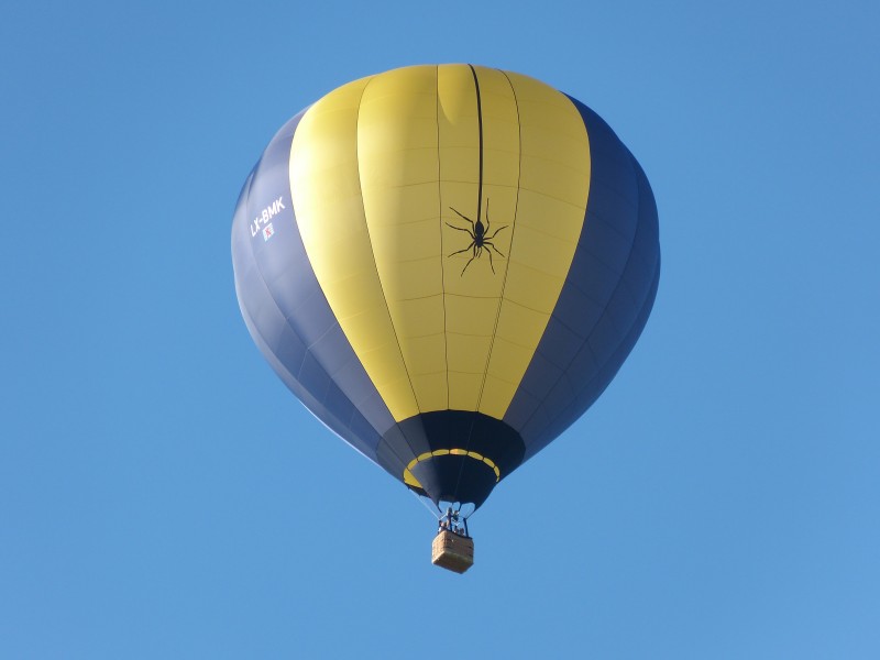 五颜六色的热气球图片