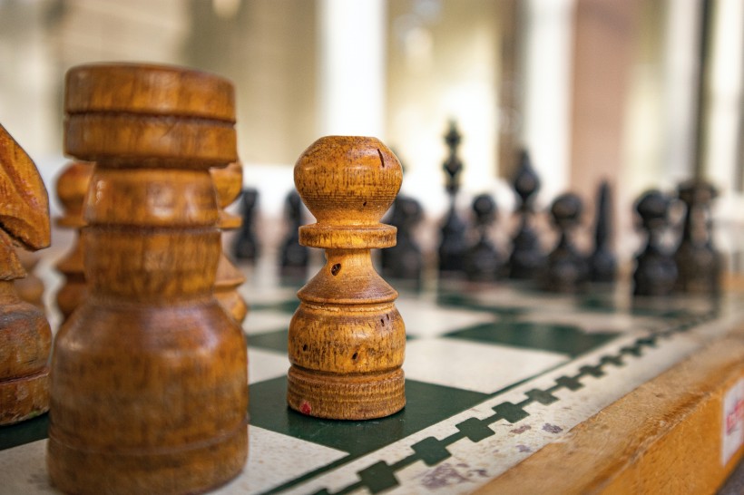 木质国际象棋图片