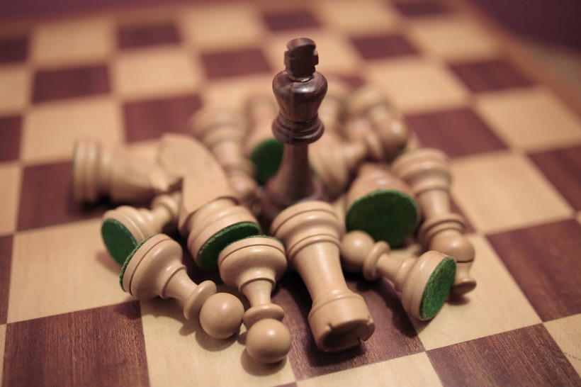 玩法有趣的国际象棋图片
