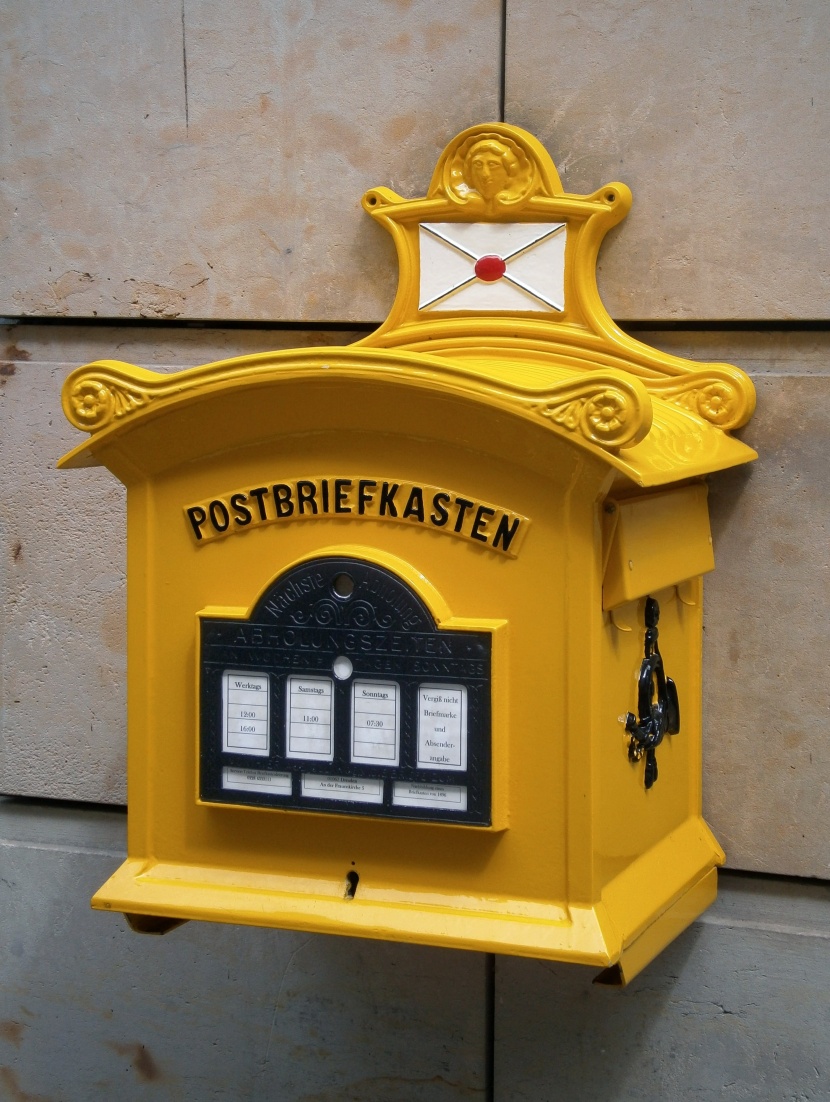 复古的邮政信箱图片