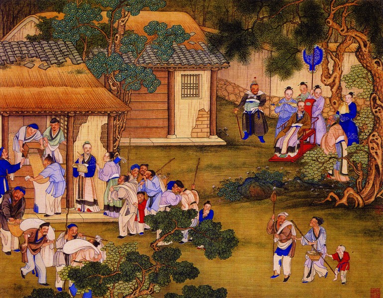 中国古典人物生活图片