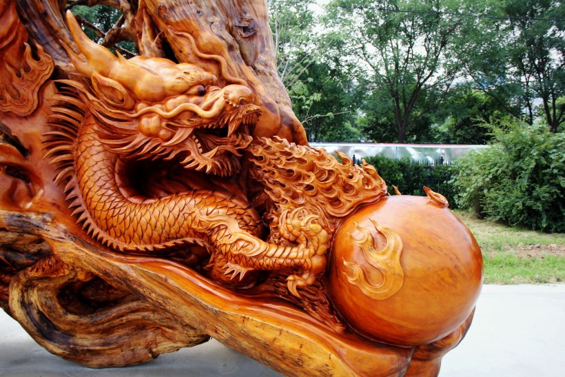木雕艺术图片