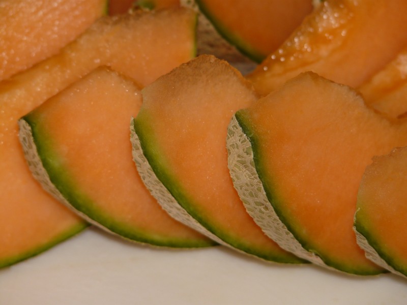 香甜好吃的哈密瓜图片