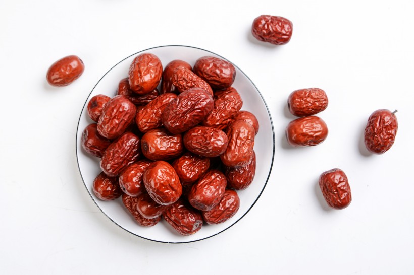 新疆香甜可口营养美味的红枣图片