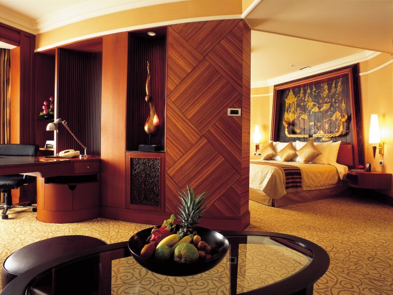 泰国曼谷香格里拉酒店客房图片