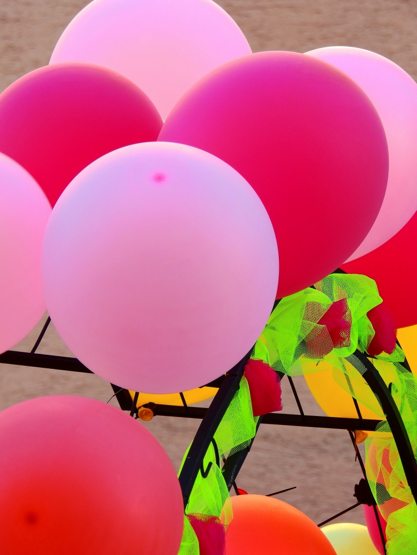 多种色彩的气球图片