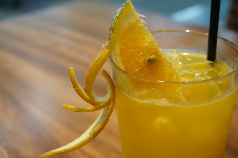 香甜好喝的橙汁图片