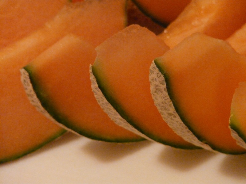 香甜好吃的哈密瓜图片