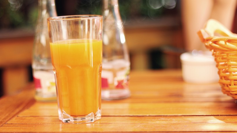 酸甜可口的好喝的橙汁图片